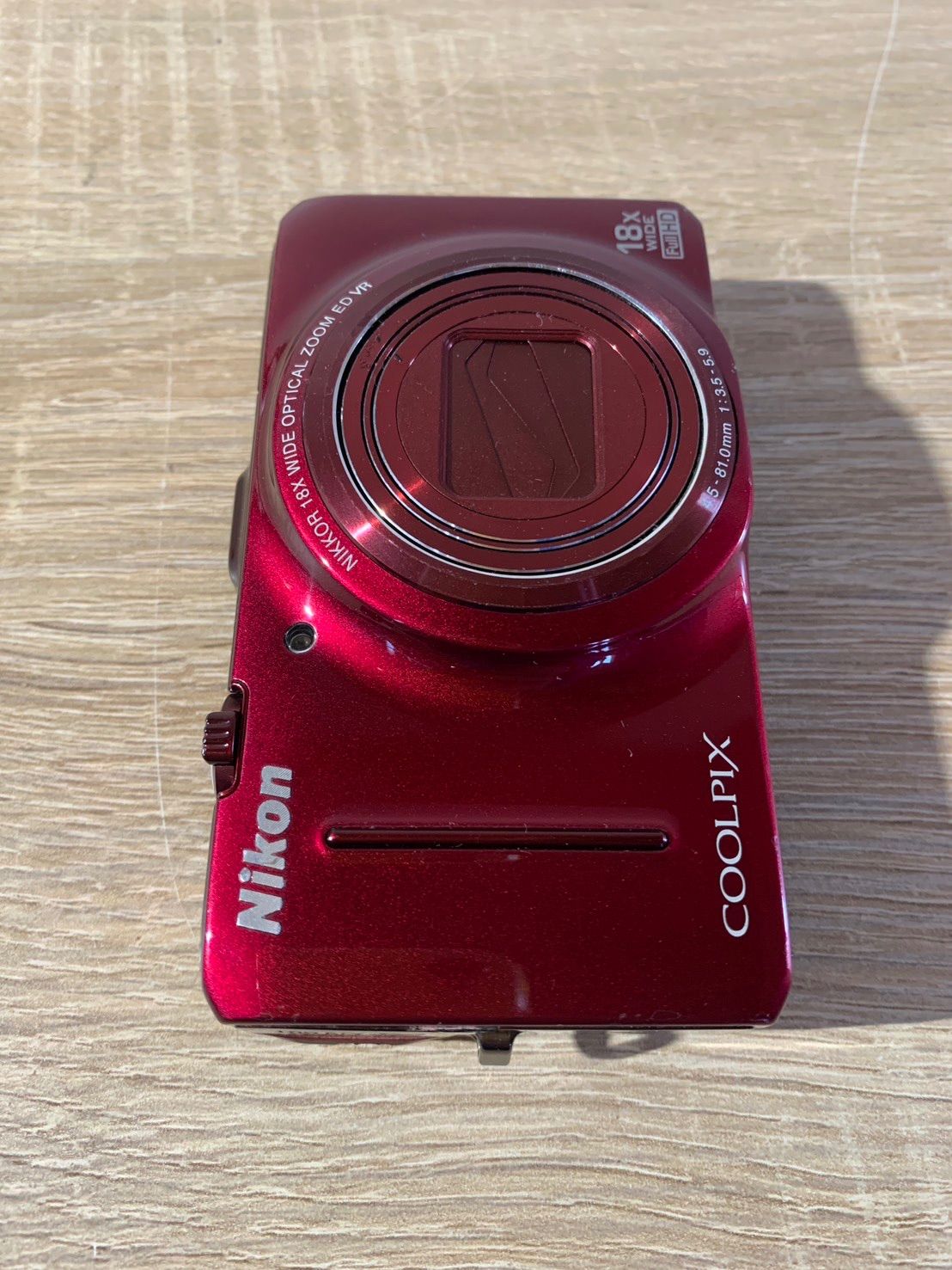 6598 Nikon COOLPIX S9300 レッド デジカメ - メルカリ