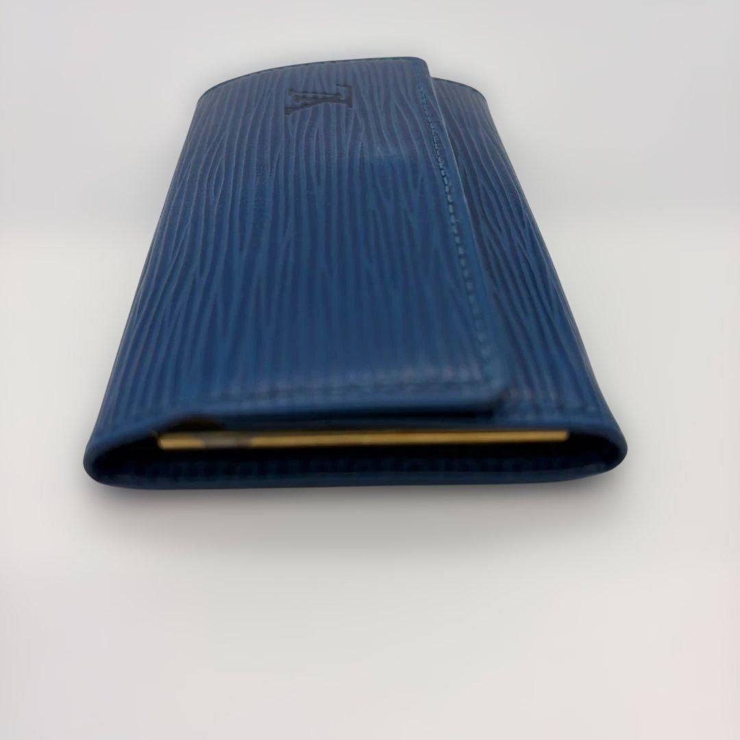 美品⭐️ルイヴィトン キーケース 6連 エピ ミュルティクレ6 ブルー