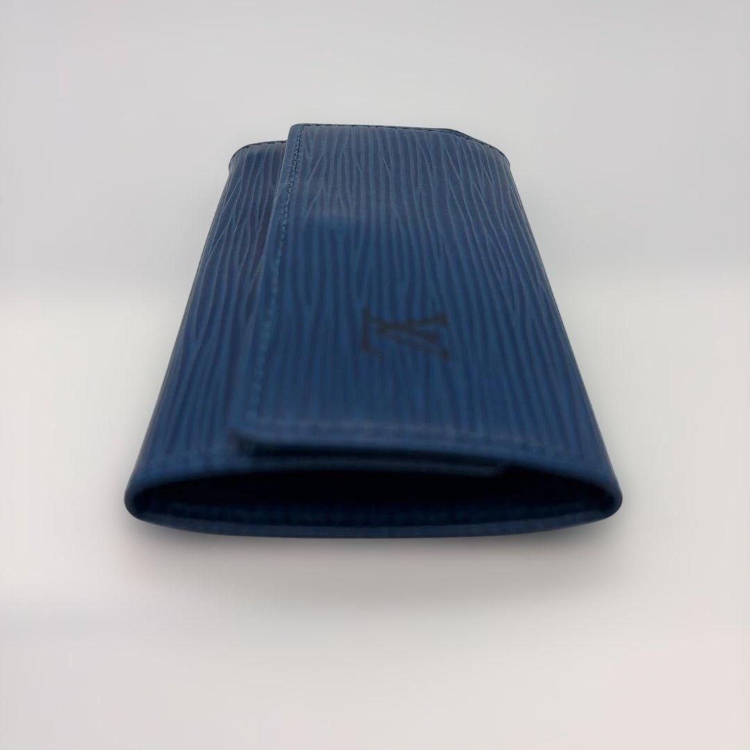 美品⭐️ルイヴィトン キーケース 6連 エピ ミュルティクレ6 ブルー