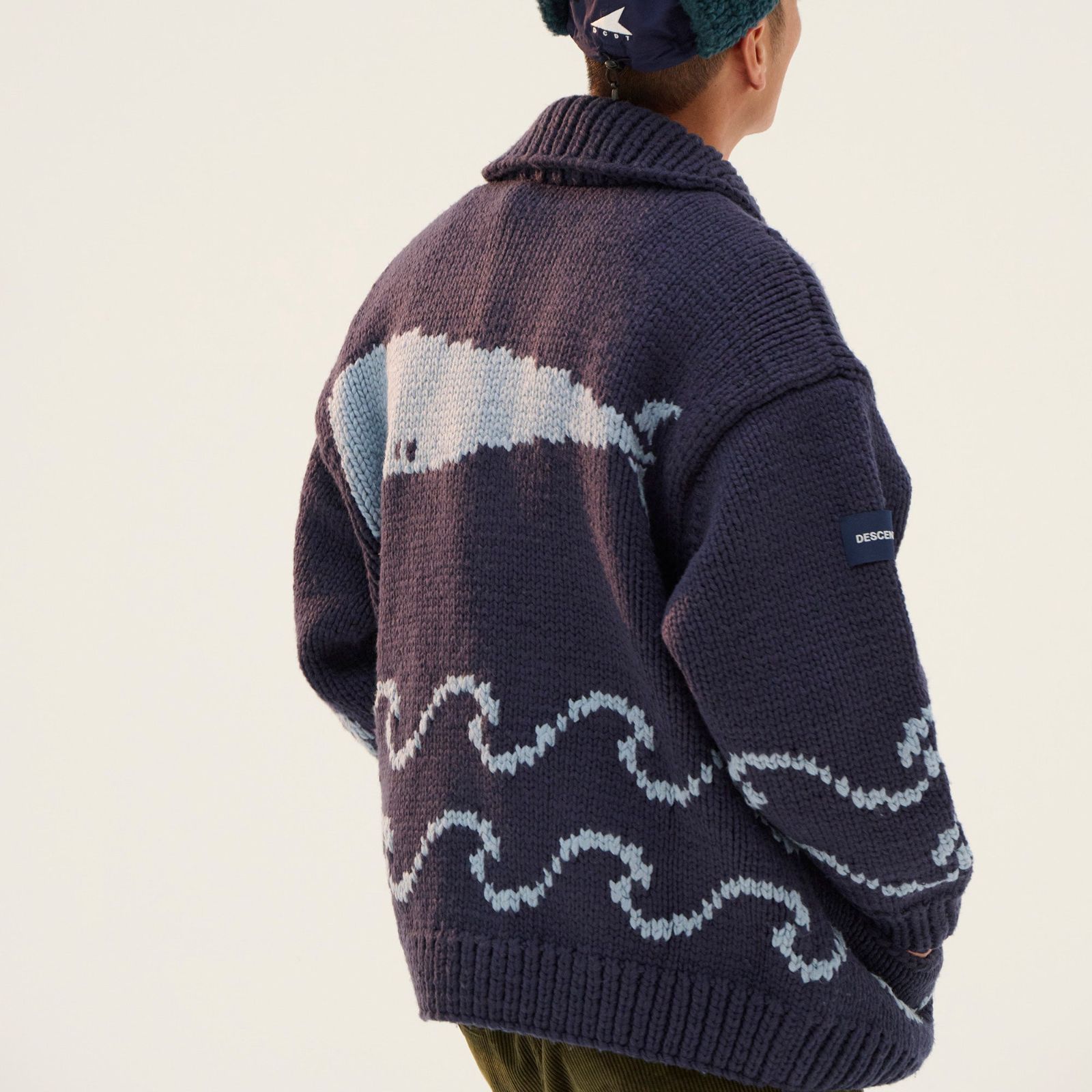 DESCENDANT CACHALOT COWICHAN SWEATER ジャケット 252MADS-JKM01 