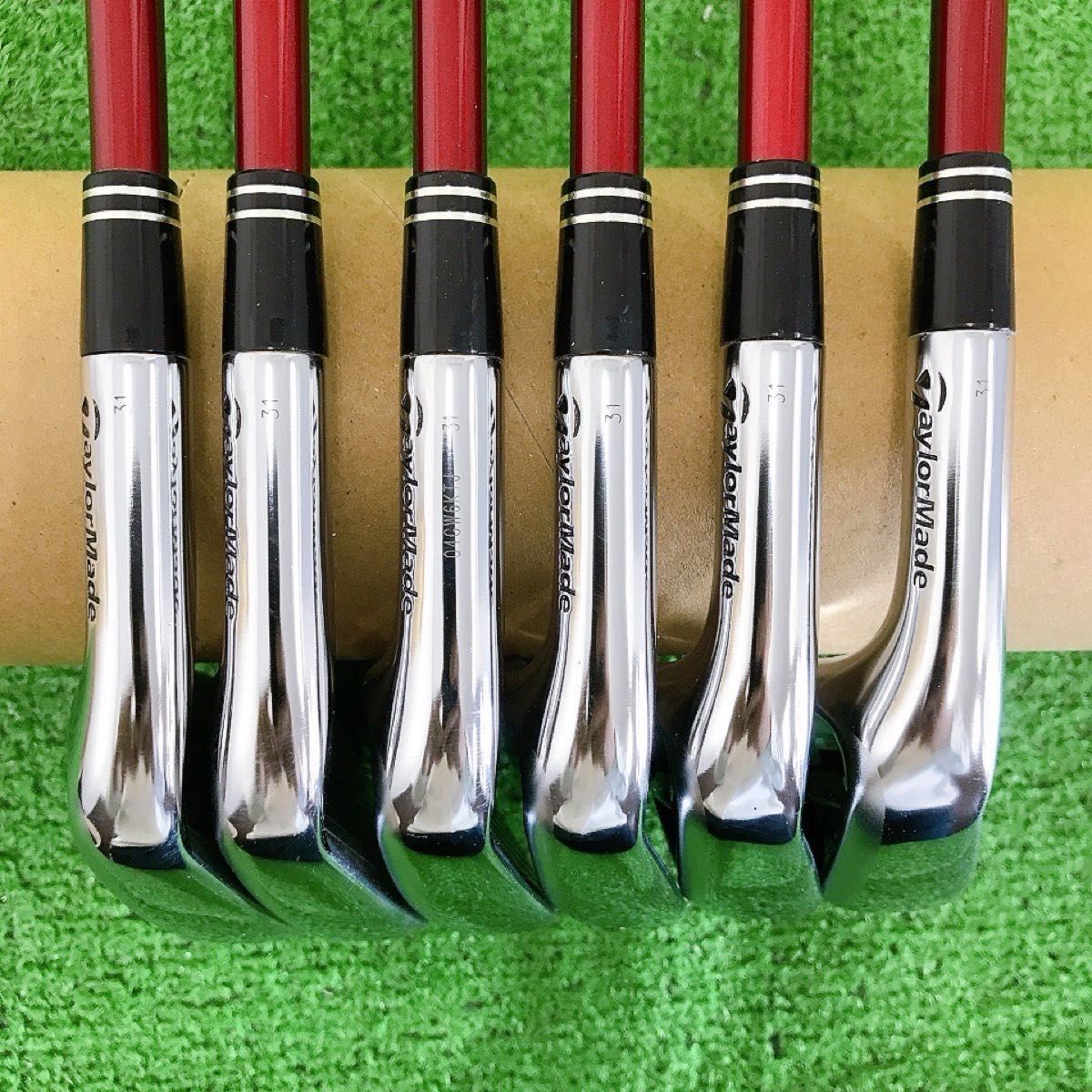 ツ10☆希少左利き用 テーラーメイド R9 純正6本アイアンセット