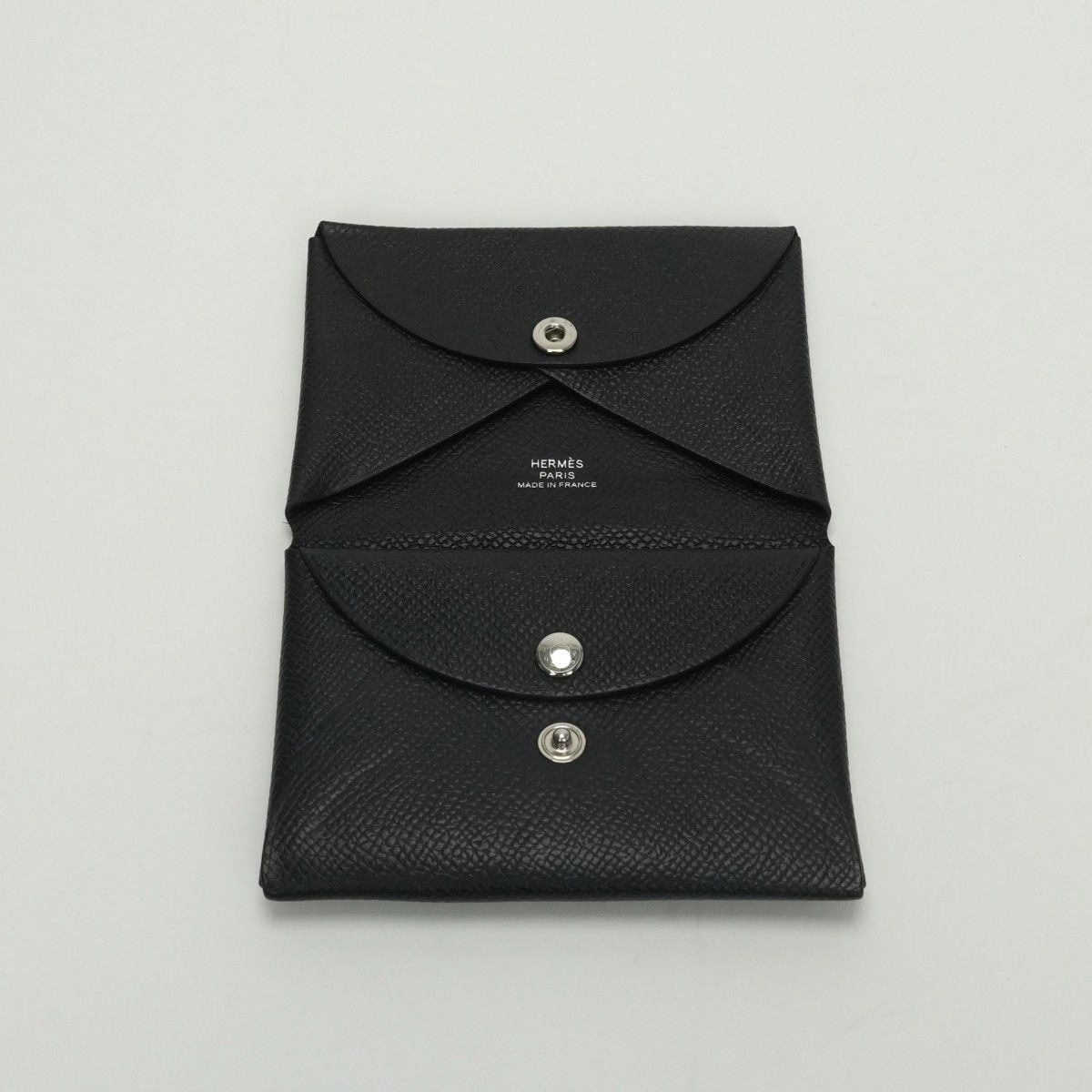 【新品未使用】HERMES エルメス　カルヴィデュオ　ノワール 黒 エプソン 未使用 HERMES エルメス カルヴィデュオ W刻印 NOIR エプソン 黒