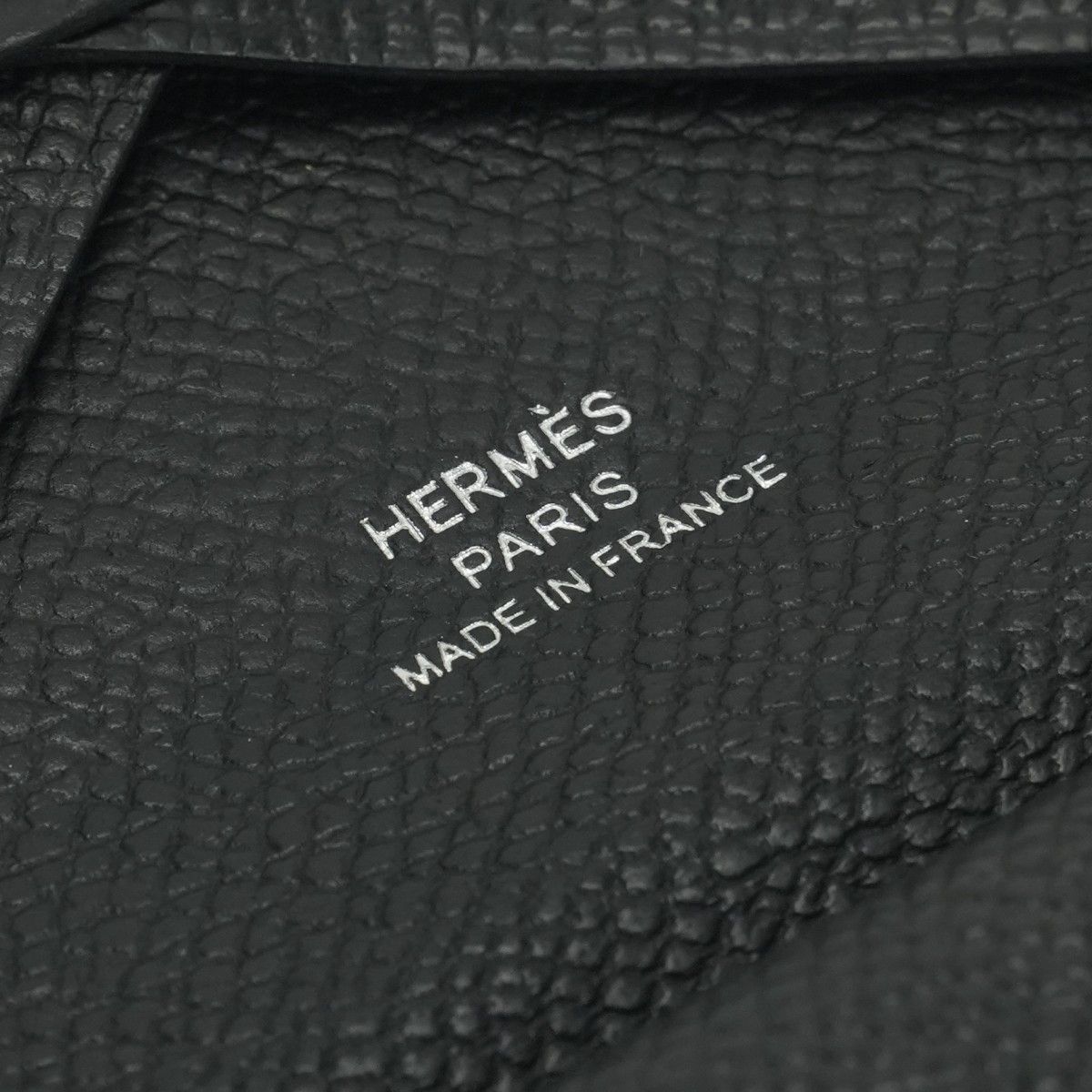【値下】HERMES エルメス カルヴィデュオ エプソン ノワール 黒 エルメス HERMES カルヴィデュオ カルヴィ デュオ 財布 コインケース