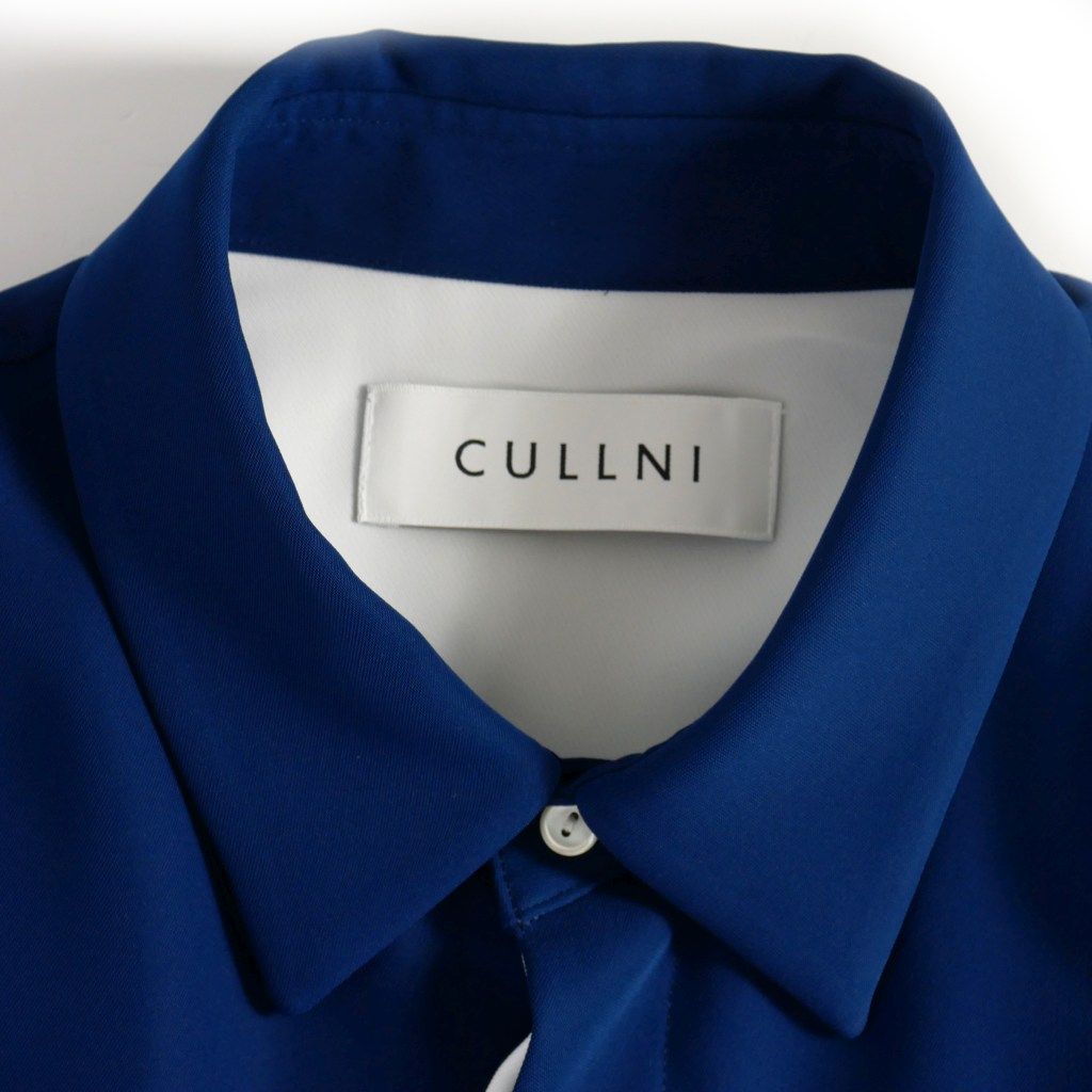 CULLNI 21-AW-016 レイヤードベルトシャツ 【公式通販】