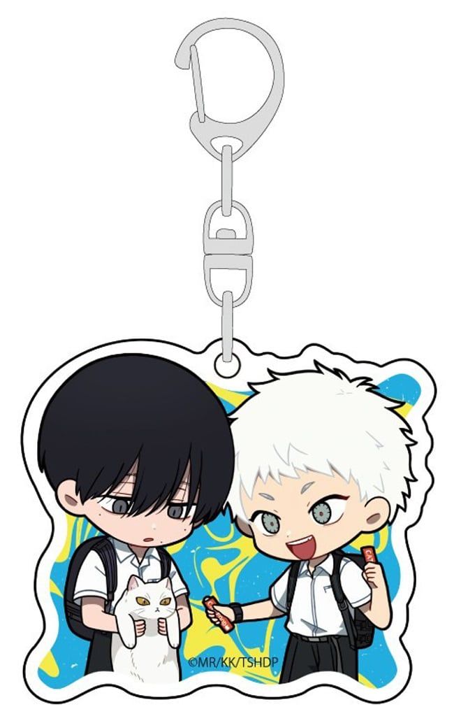 新品】キーホルダー よしき＆ヒカル(制服A) ミニキャラアクリル