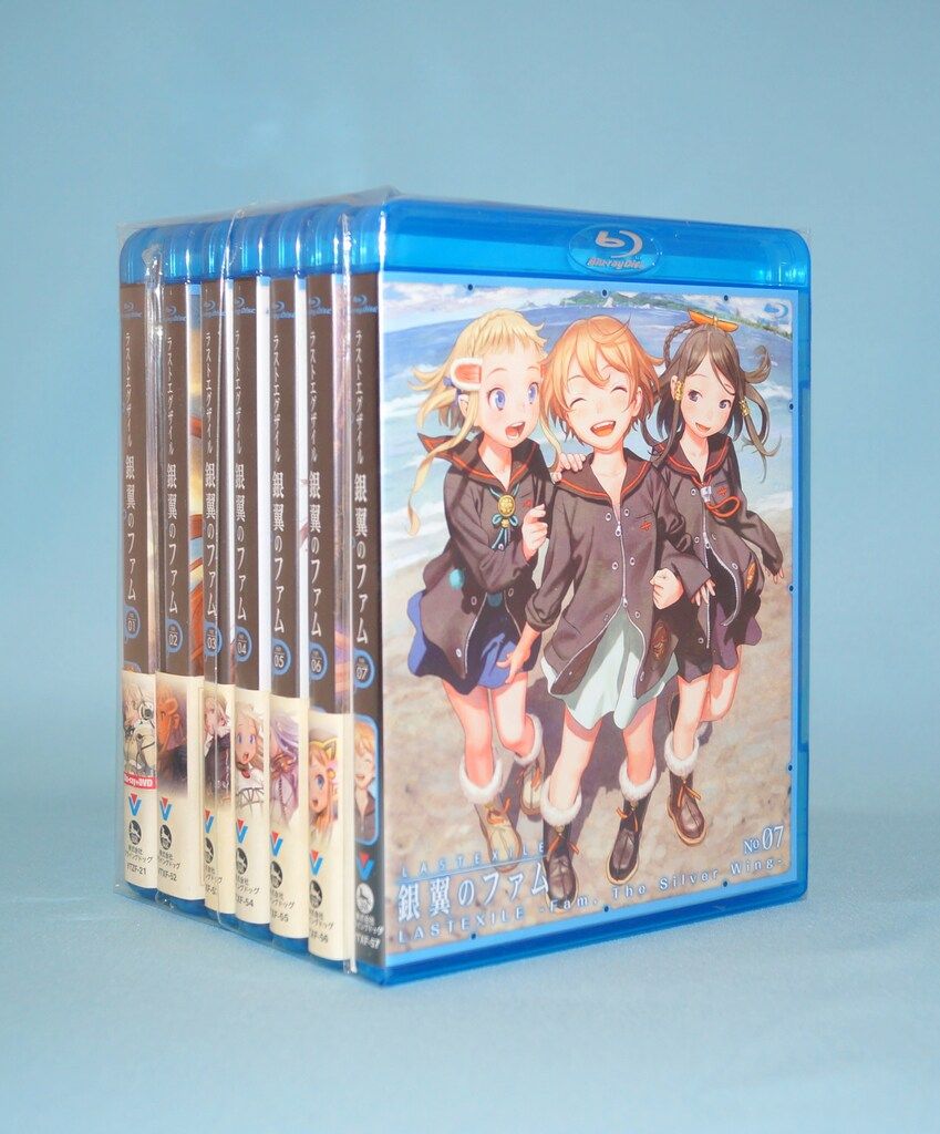 新品 ラストエグザイル 銀翼のファム Blu-ray 初回全7巻 ショップ アニメBlu-ray ラストエグザイル 銀翼のファム 初回全7巻