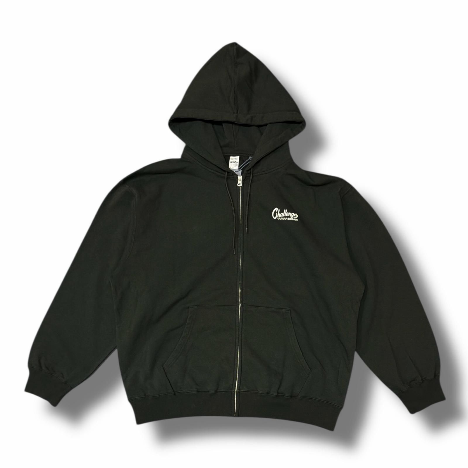 Challenger ジップパーカー　新品未使用　チャレンジャー　長瀬　新品 未使用 CHALLENGER CHECKER ZIP HOODIE チェッカージップフーディー