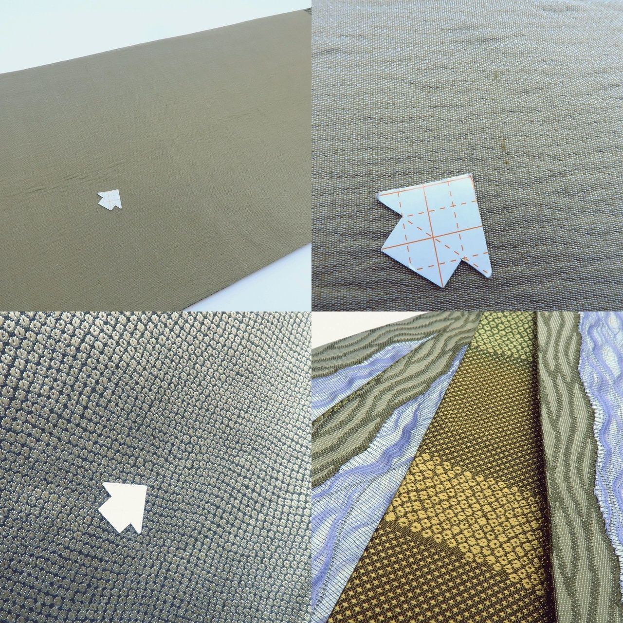 百華❀O-151◇正絹 着物 やまと誂製 両面 フクロウ 袋帯 単品 - メルカリ