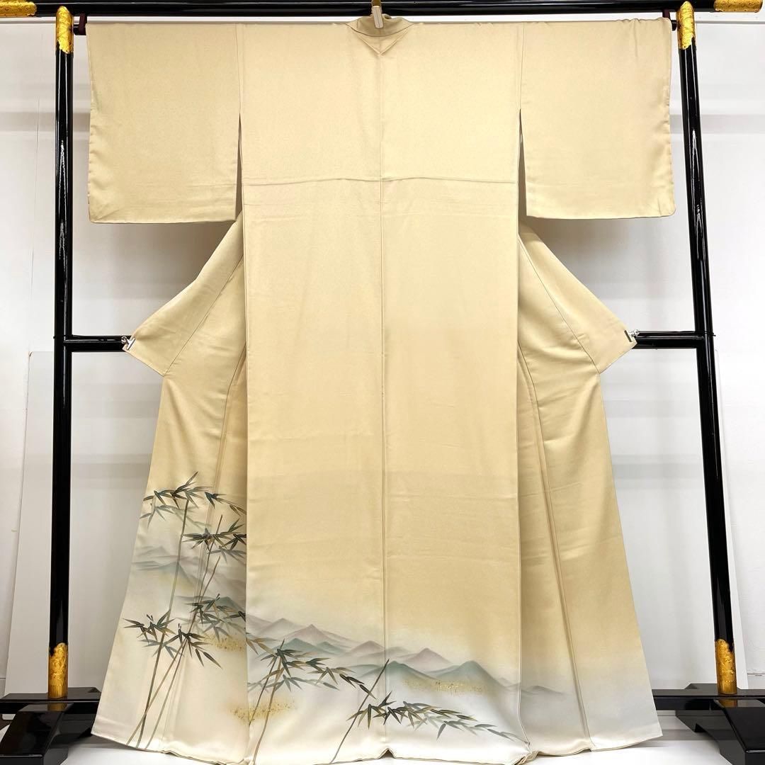 【着物と帯 時流】K25772ts◆正絹 小紋◆大きいサイズ 美品裄69丈166 着物と帯 時流】K25772ts◇正絹 小紋◇大きいサイズ 美品裄69丈166