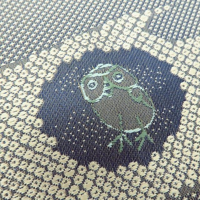 百華❀O-151◇正絹 着物 やまと誂製 両面 フクロウ 袋帯 単品 - メルカリ