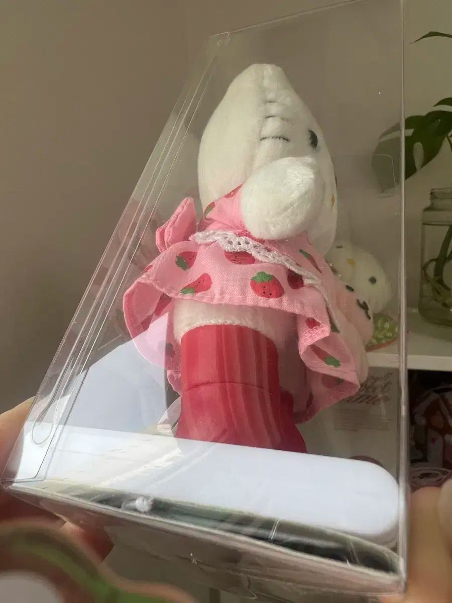レア ハローキティ タイニーチャム いちご ぬいぐるみ ポイントドール レトロ ハローキティいちご POINT ドール レトロキティー ハローキティPOINT
