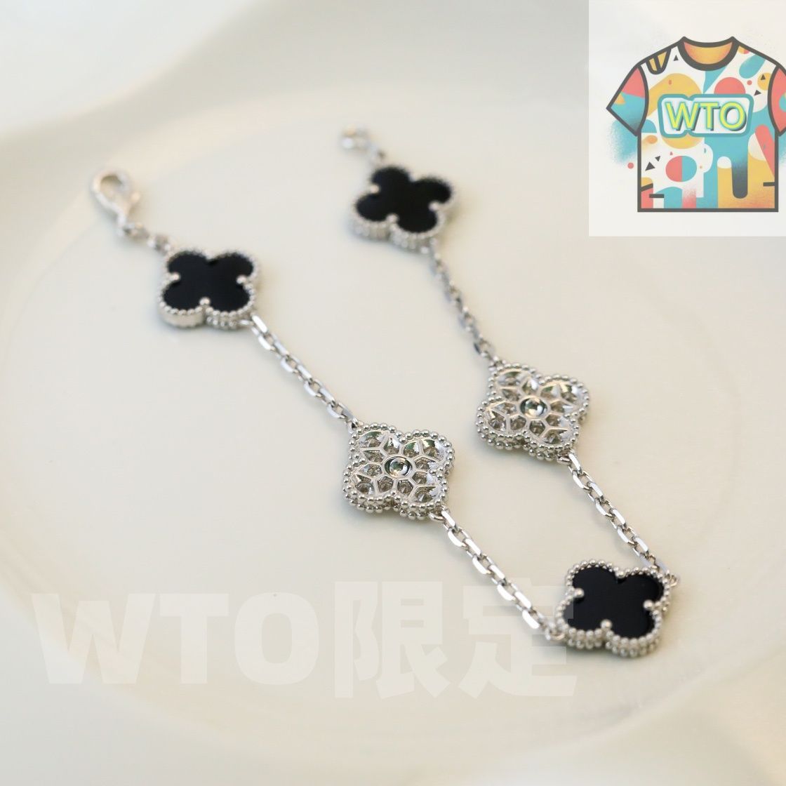 最終お値下げ新品Van Cleef & Arpels 5モチーフ ブレスレット