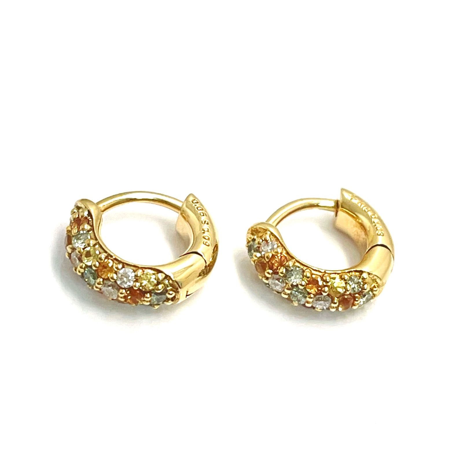 ポンテヴェキオ　K18 PG エテルノ チェルキオ モヒート ピアス K18WGダイヤモンドピアス | ポンテヴェキオ公式オンラインショップ