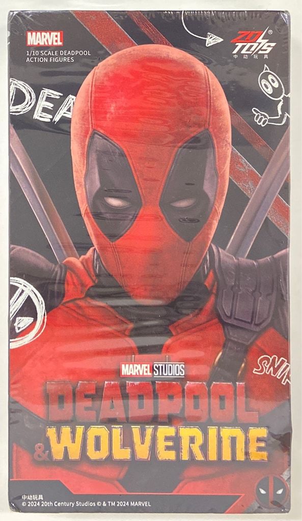 赤字超特価，大人気 ZD TOYS ACTION FIGURE DEADPOOL 1/10 アメコミ