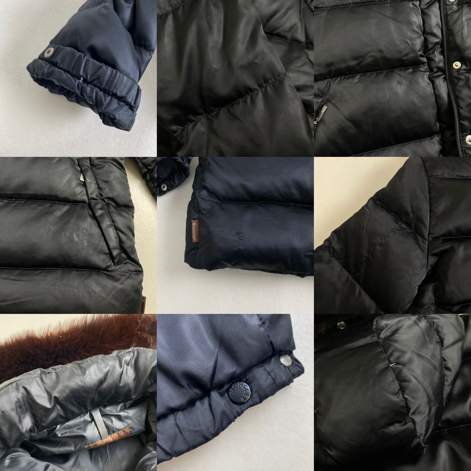 モンクレール ダウンジャケット バレンティーヌ MONCLER ファー 