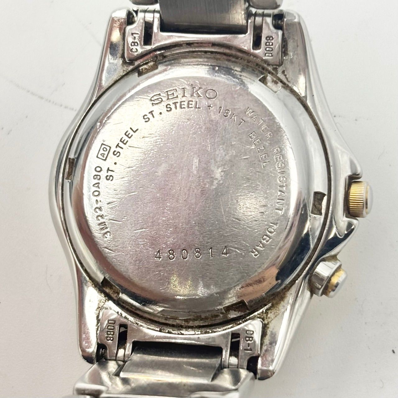 SEIKO セイコー ドルチェ 3M22-0A80 腕時計 1486 - メルカリ