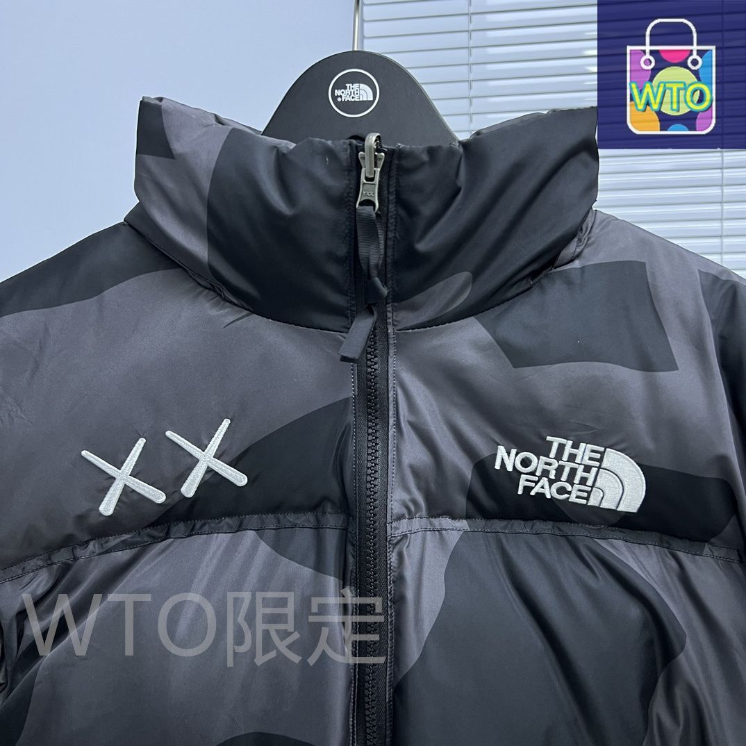 THE NORTH FACE カウズ XX ダウンジャケット L ブラック・ 新品 THE NORTH FACE x KAWS ザ・ノースフェイス カウズ 22AW 別注
