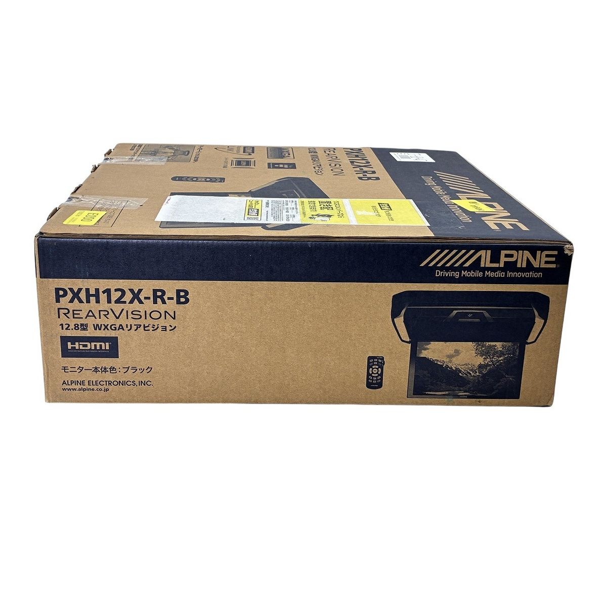 ALPINE PXH12X-R-B REARVISION 12.8インチ WXGAリアビジョン