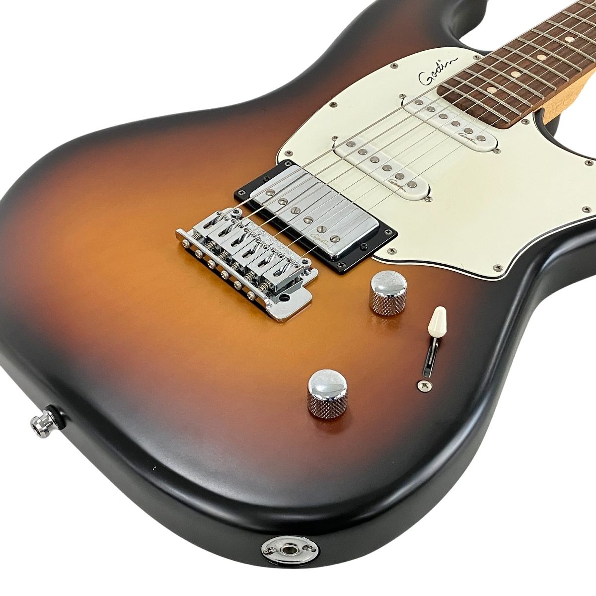 Godin Session エレキギター サンバースト ケース付き Godin Session エレキギター サンバースト ケース付き
