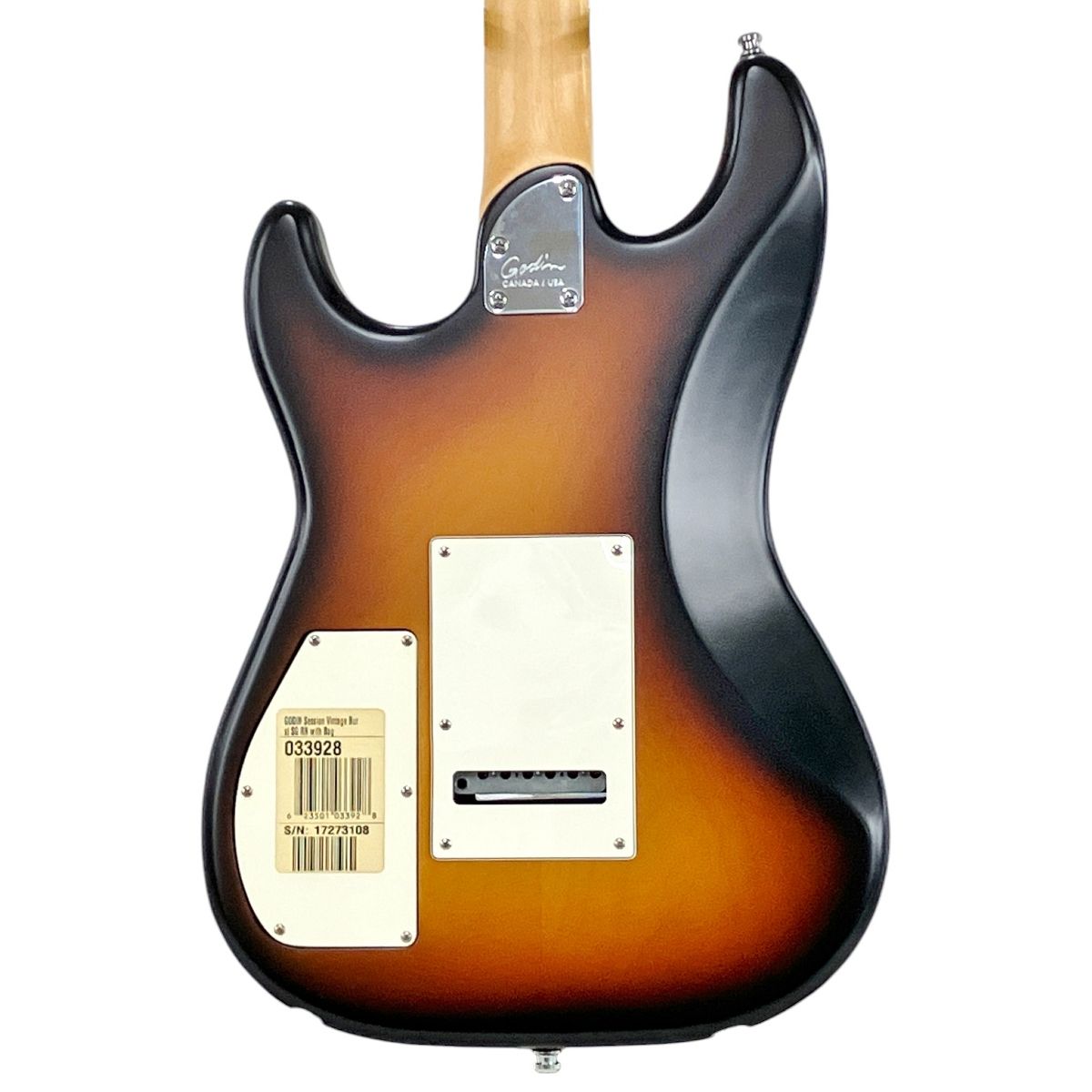 Godin Session エレキギター サンバースト ケース付き Godin Session エレキギター サンバースト ケース付き