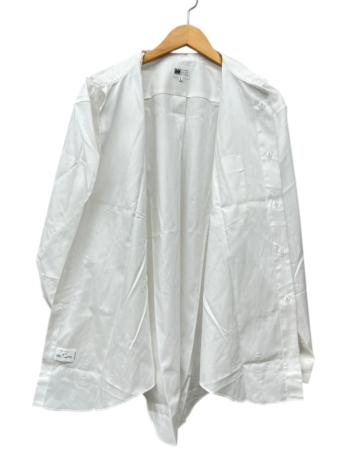 im MIYAKE DESIGN STUDIO イッセイミヤケ 立ち襟 長袖シャツ IMMD