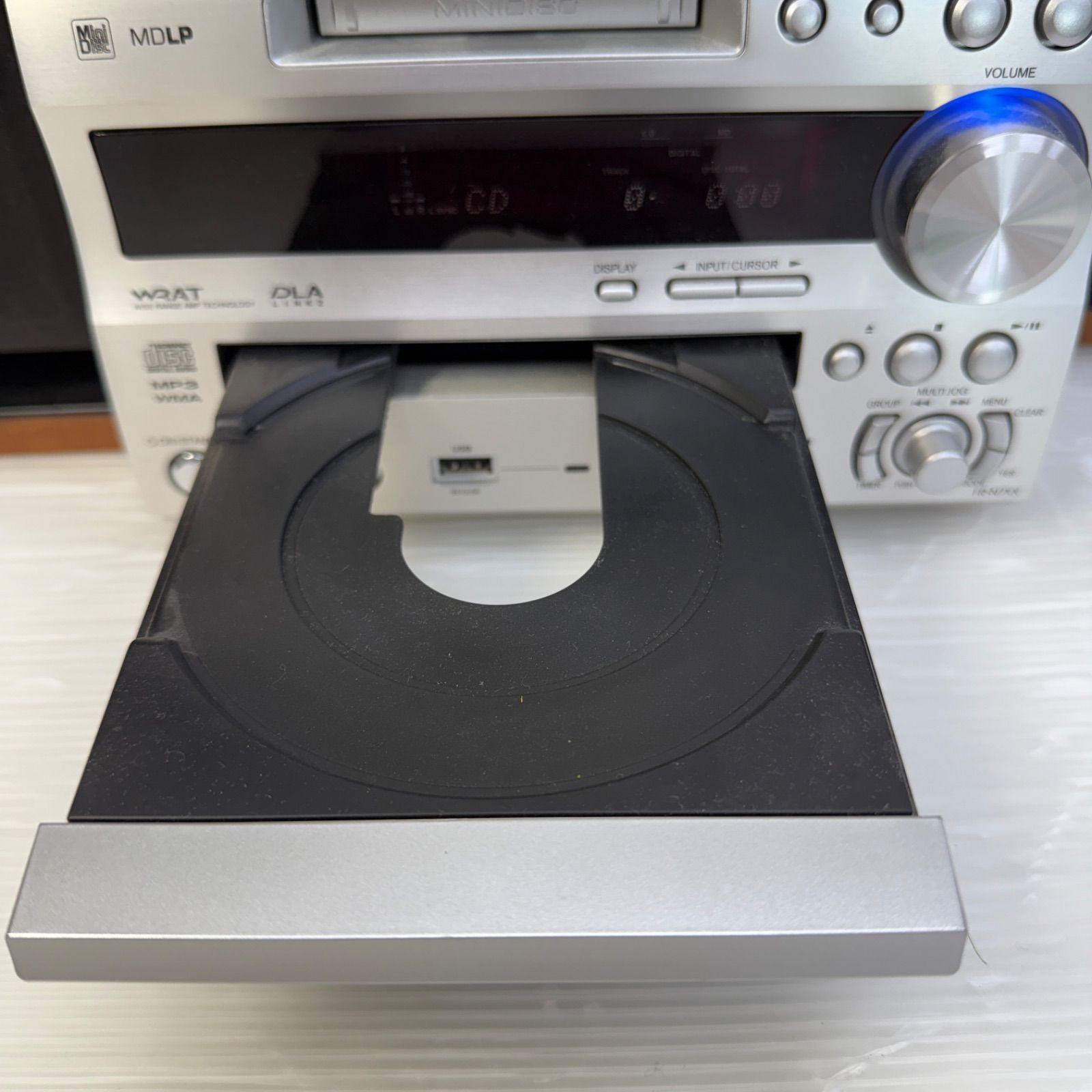 DENON D-7 システムコンポセット Amazon.co.jp: Denon CD/MDシステムコンポ ホワイト D-C7USB-W : 家電