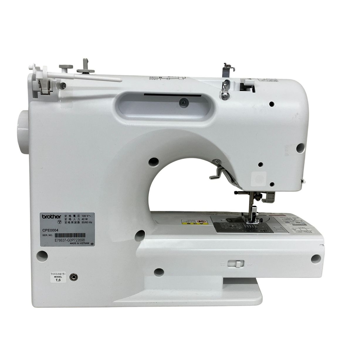 ジャンク品　brotherミシン　Tendyspecial brother CPE0004 コンピューターミシン 洋裁 趣味 家電 ジャンク