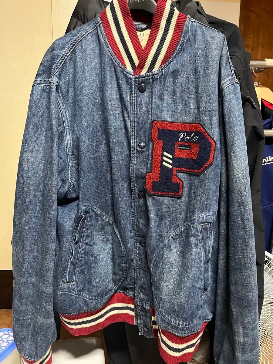 ポロラルフローレン タイガー デニム スタジャン ジャケット 出品