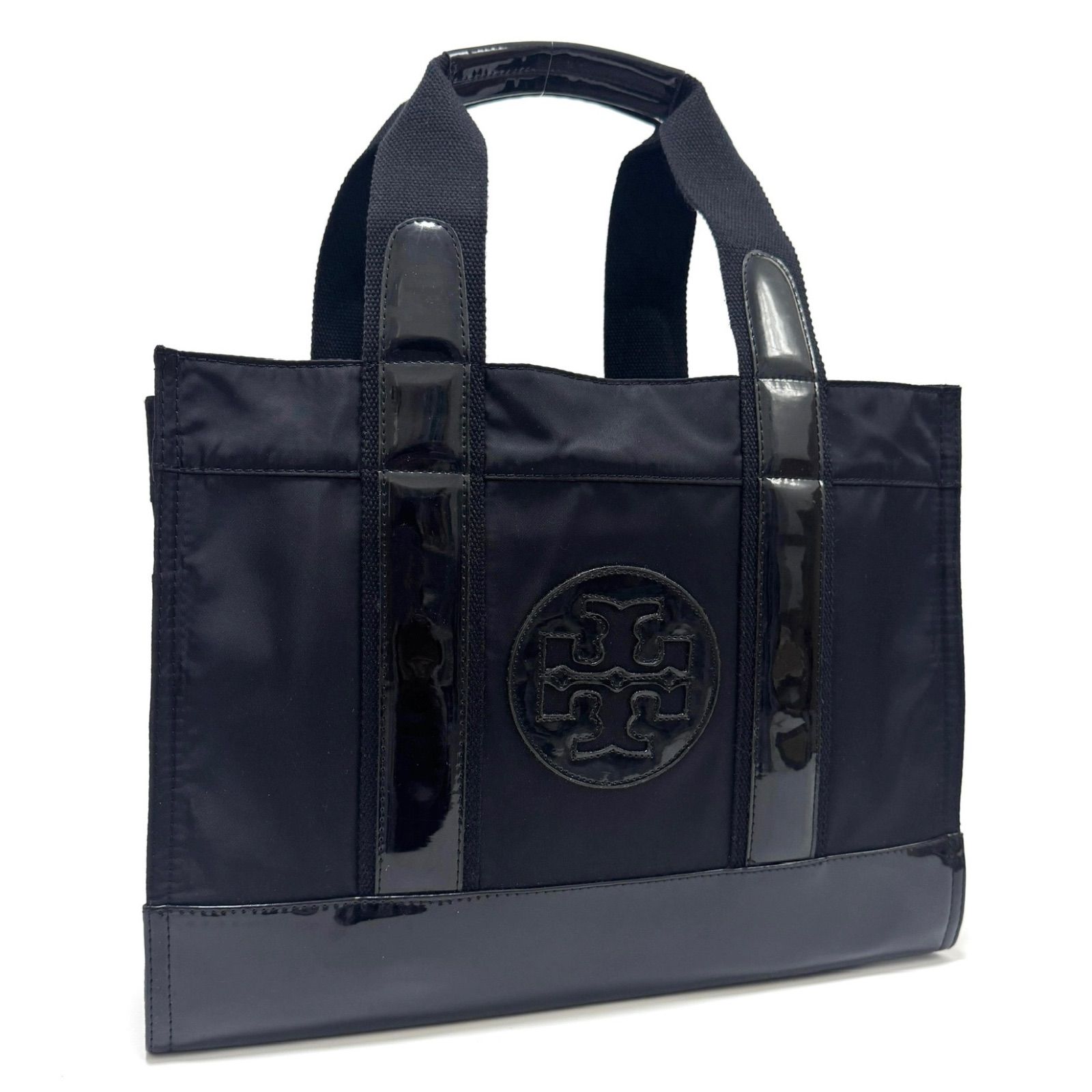 トリーバーチ エラ ハンドバッグ トートバッグ 肩掛け 鞄 ブラック 黒