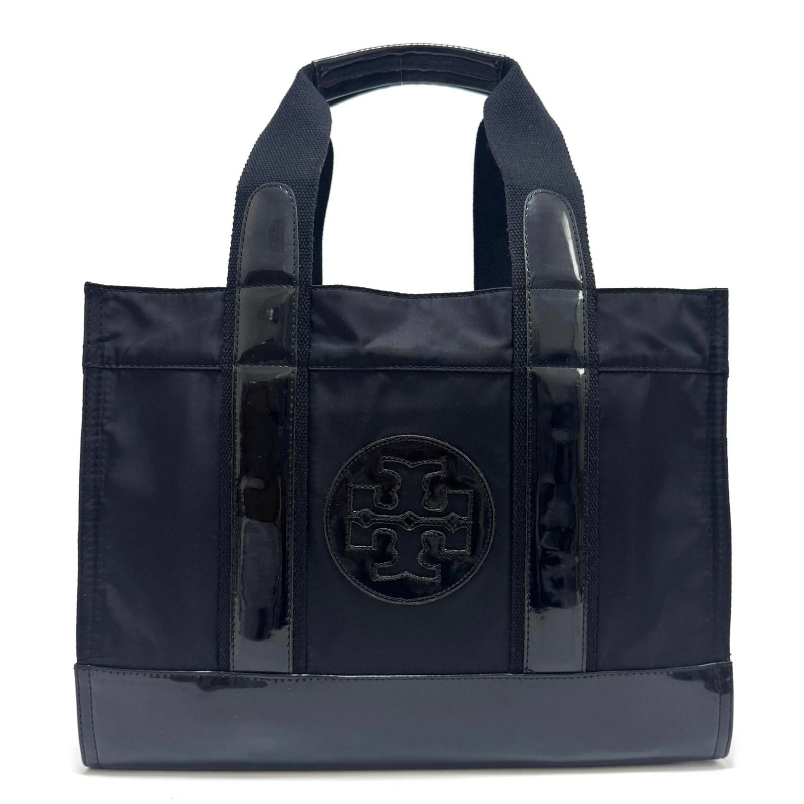 美品✨ トリーバーチ エラ スタッズ ハンドバッグ ブラック 黒