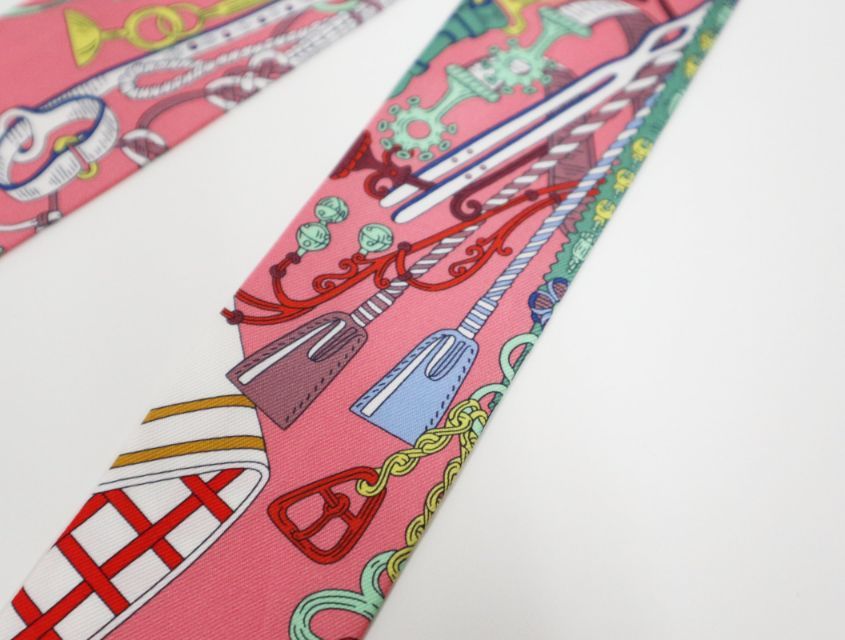 エルメス HERMES ツイリー 鞍職人の花束 2025春夏コレクション 2025SS エルメス ツイリー 《鞍職人の花束》新品未使用