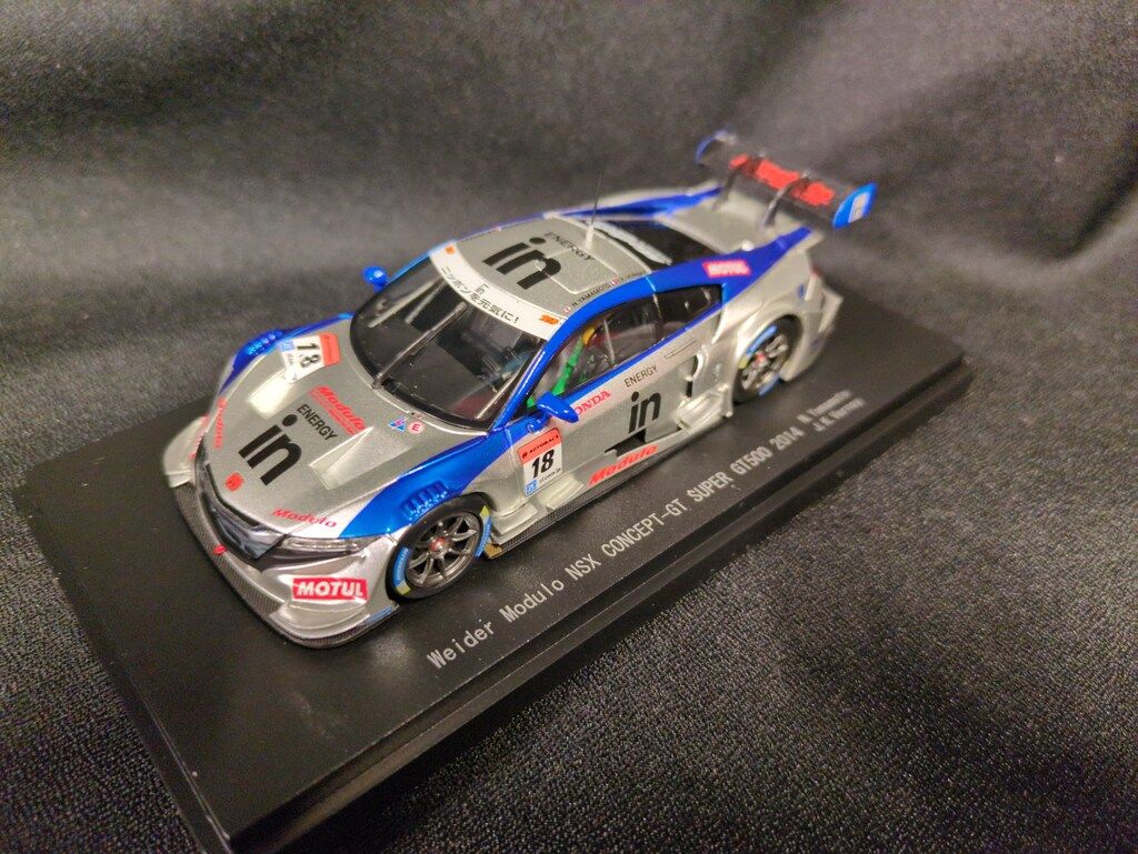 EBBRO 2014 No.18 Weider Modulo NSX ミニカー EBBRO SUPER GT 2014