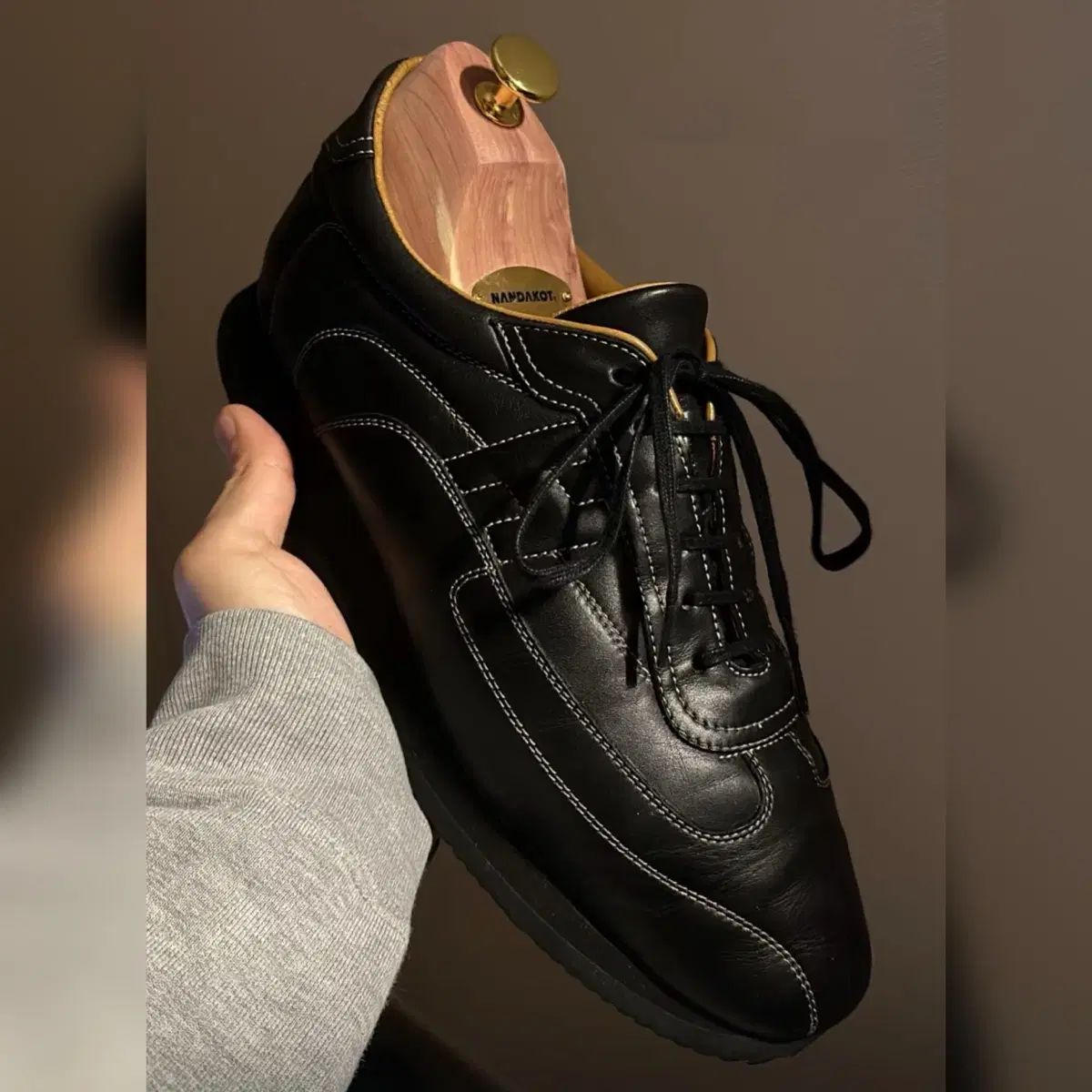 ヴィンテージ Hermes エルメス 퀵 スニーカー 42サイズ (270サイズ