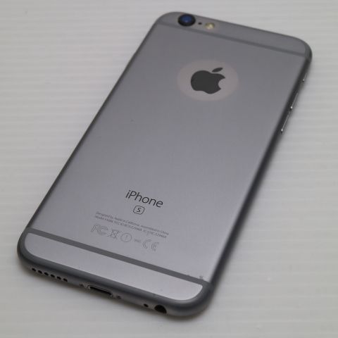 超美品 SIMフリー iPhone6S 128GB スペースグレイ 即日発送 スマホ