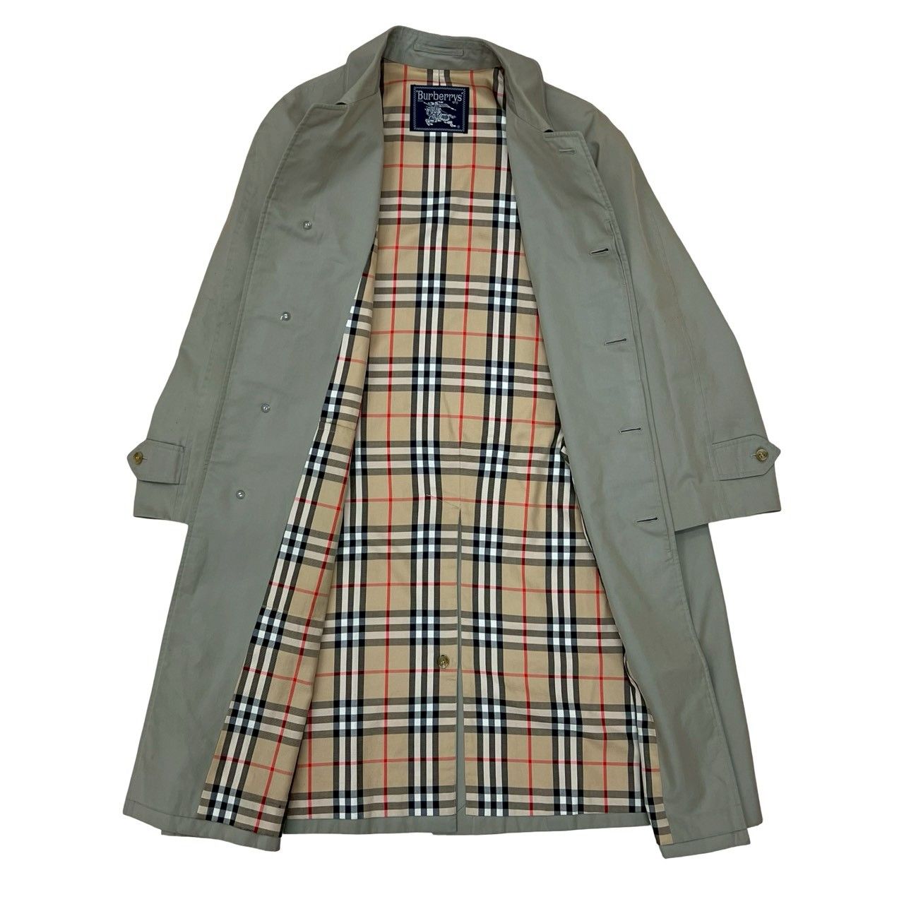 【美品】BURBERRY コート アウター ノバチェック 36 中綿 ビンテージ 極 美品 Burberrys バーバリーズ ヴィンテージ ノバチェック コットン