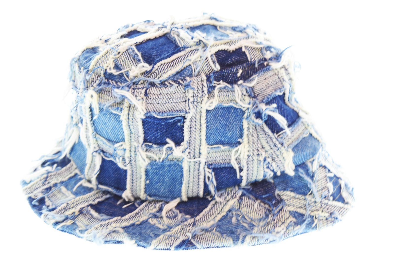 シュプリーム SUPREME 23SS Frayed Patchwork Denim Crusher フレイド