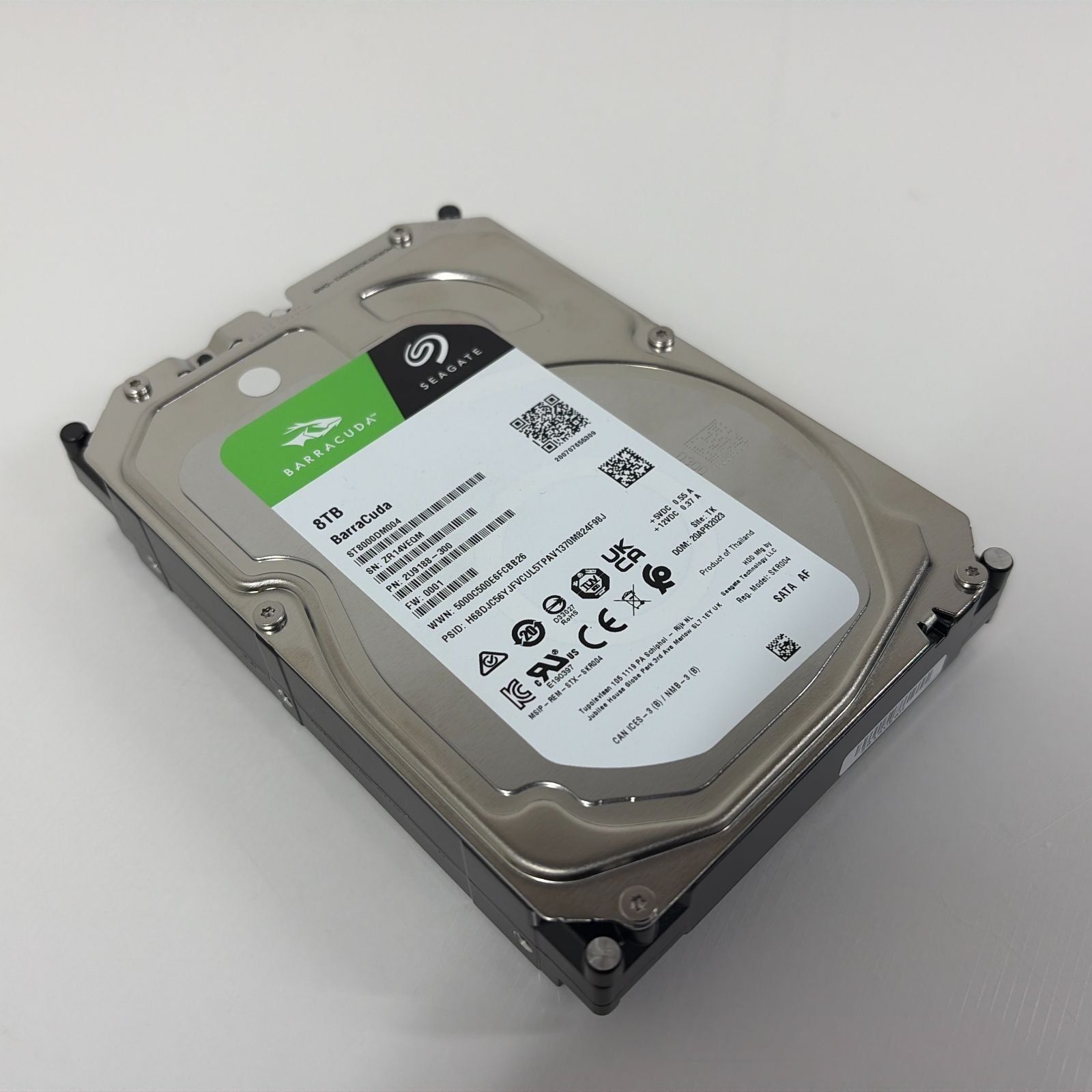 中古・美品】Seagate Barracuda 8TB 内蔵型HDD - メルカリ