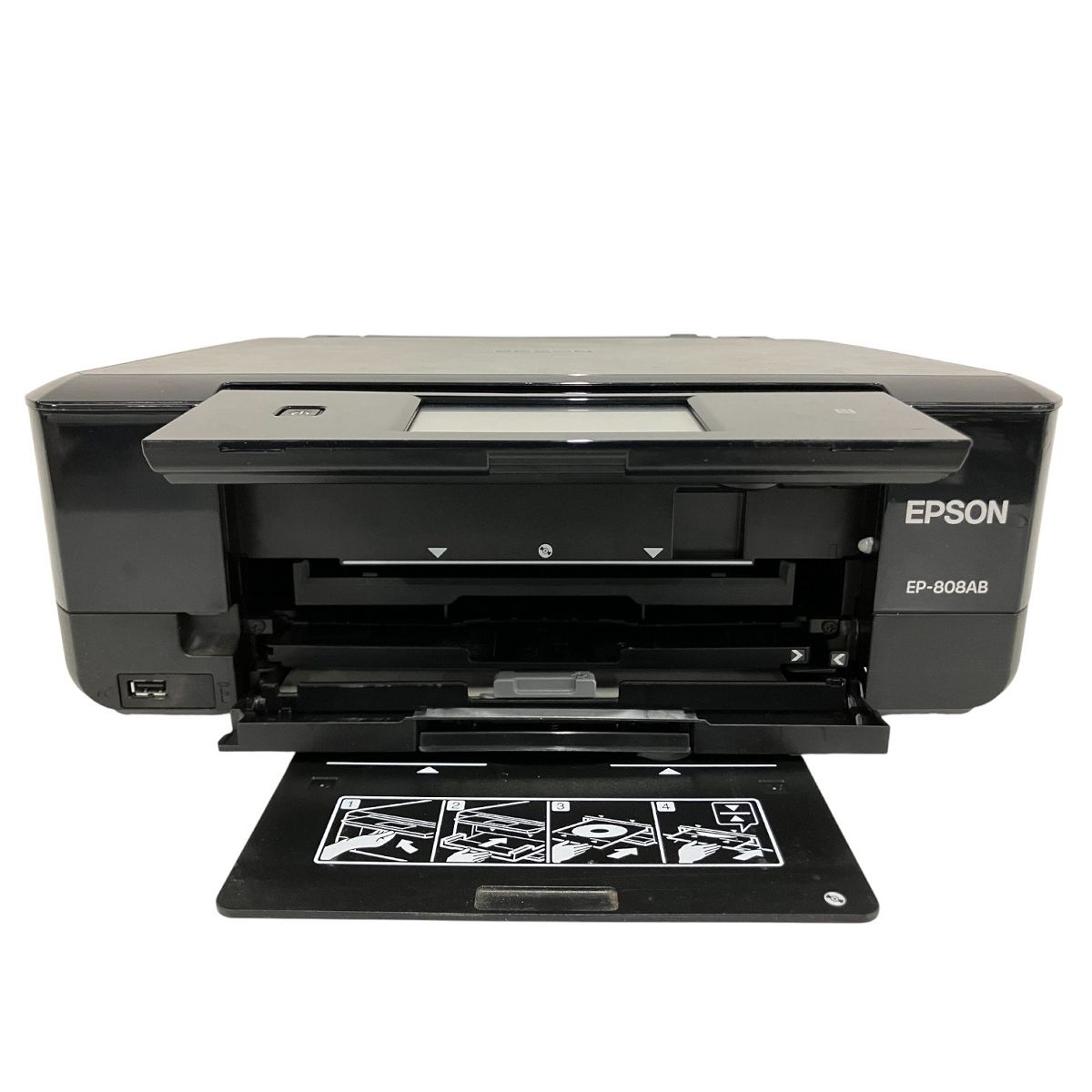 EPSON EP-808AB 複合機 コピー機 プリンター 家電 中古 訳あり