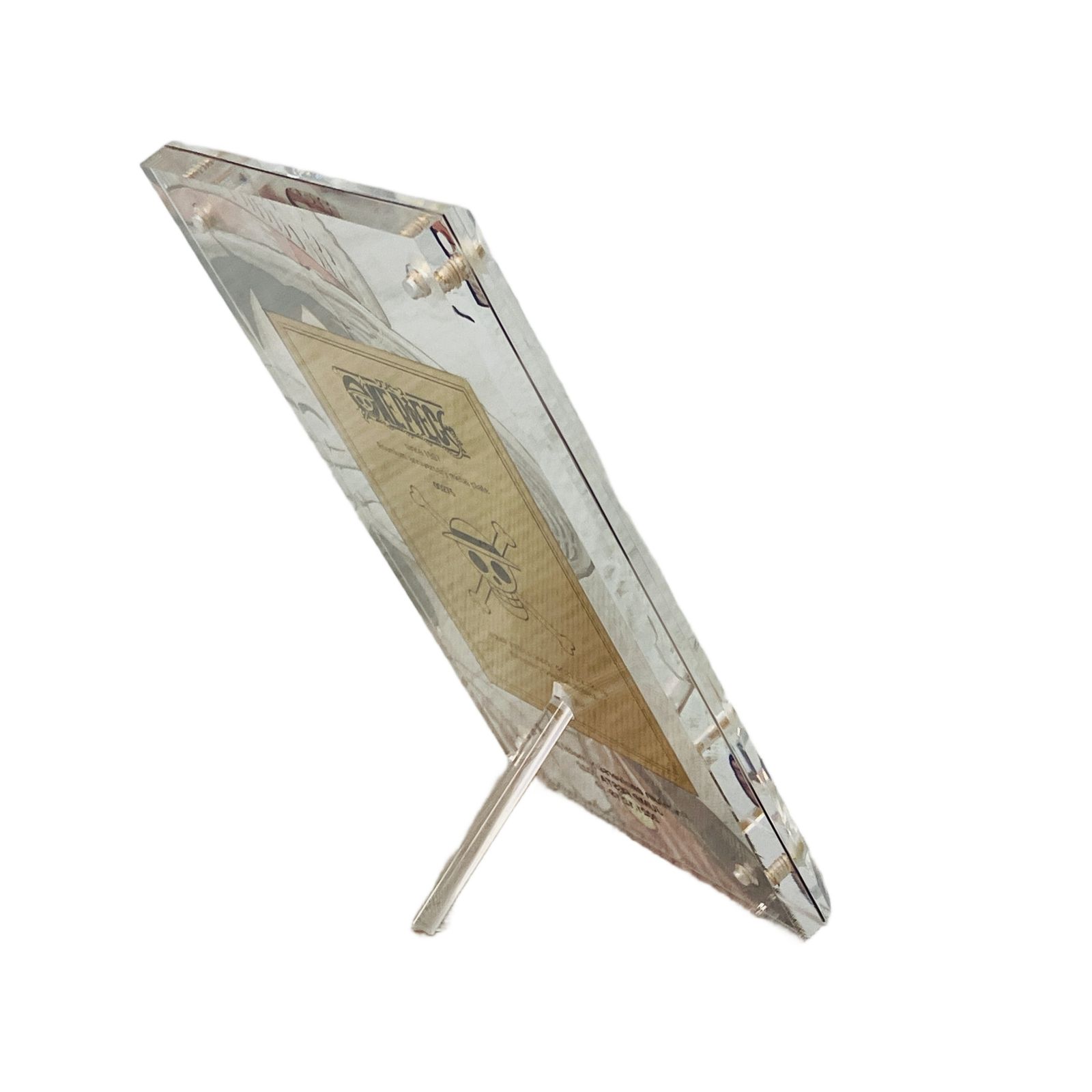 JFcollection ONEPIECE プレミアム記念 メタルプレートゴールドメッキ