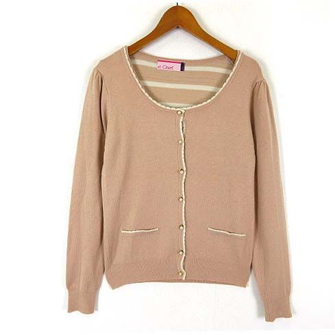 エシェリ et Cheri アンサンブル ツインニット ギャザー ストレッチ