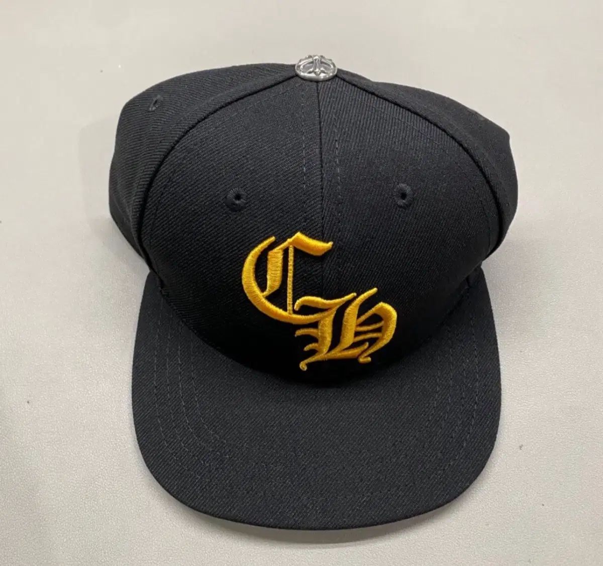 CHROME HEARTS クロムハーツ ブラック ベースボールキャップ ウール