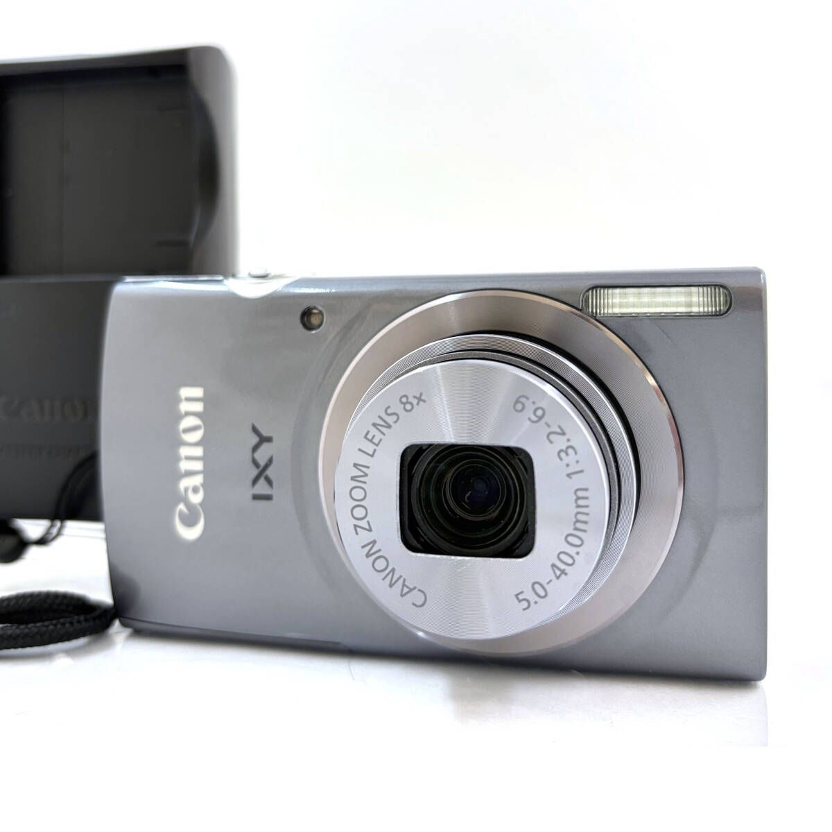 【美品】 Canon IXY150 シルバー 外箱・充電器付き デジタルカメラ キヤノン】Canon IXY 150 コンパクトデジタルカメラ + バッテリー