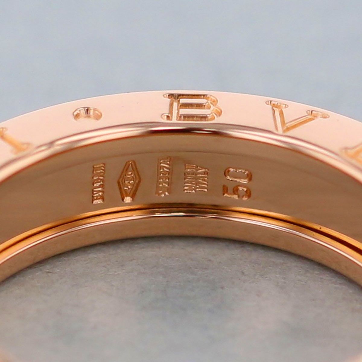 BVLGARI ブルガリ 750PG ビー・ゼロワン XS リング・指輪 AN852260