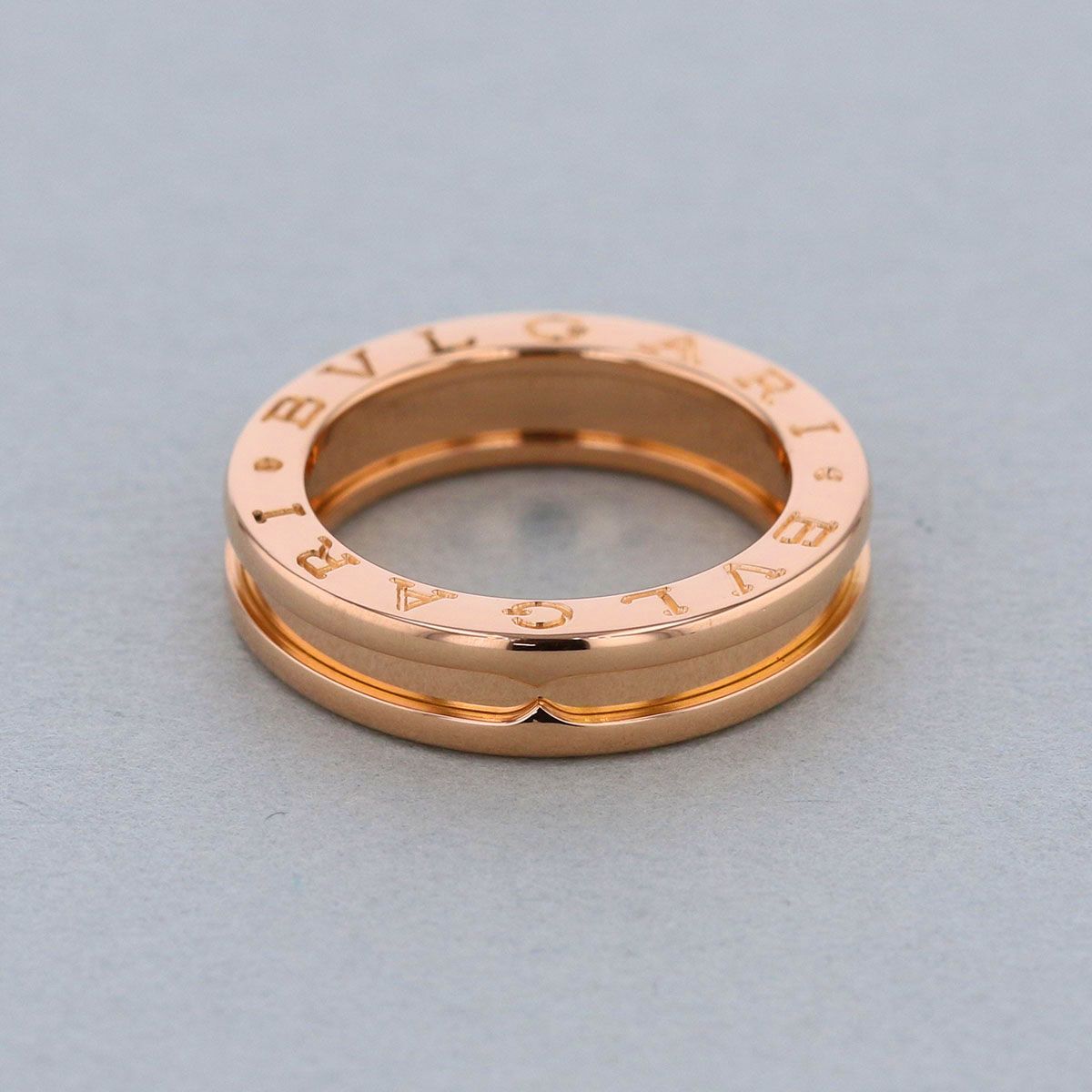 BVLGARIピンク ゴールドリング S-51 AN857422最終値下げ BVLGARIピンク