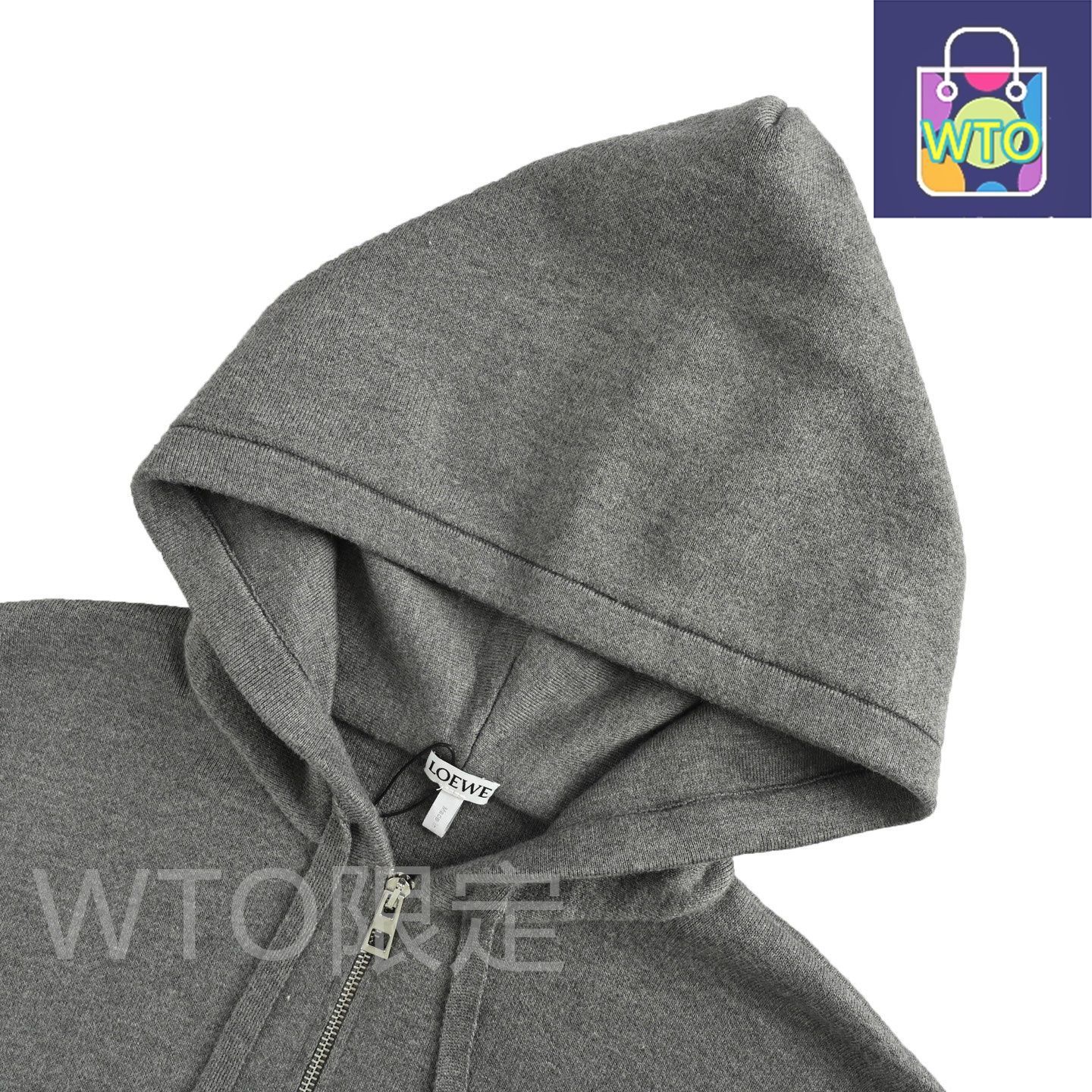 ロエベ アナグラムパッチ 刺繍 ウールニットバック ジップ ボンバージャケット ロエベ アナグラムパッチ 刺繍 ウールニットバック ジップ ボンバー