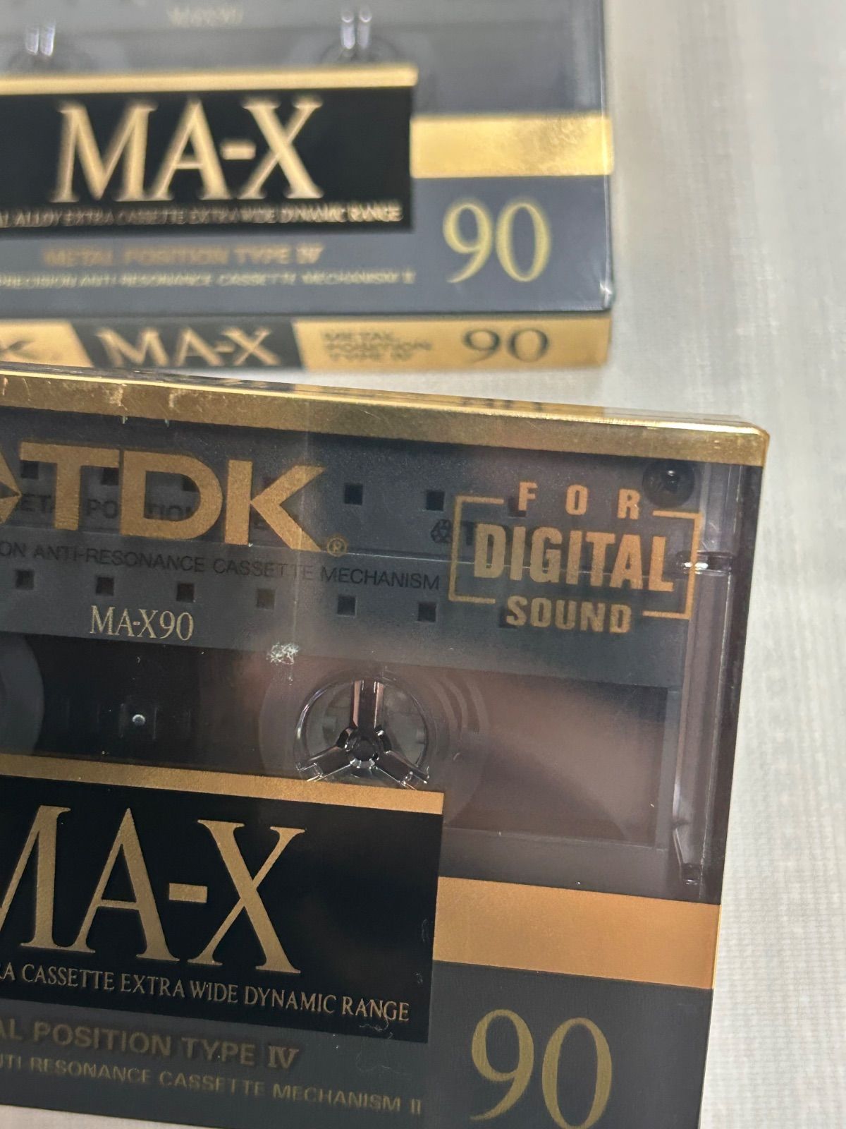 11699新品未使用TDK カセットテープMA-X 90M・メタルポジションTYPE Ⅳ