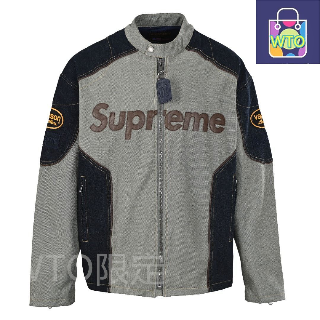 今日特価】Supreme x Vanson Leathers x Cordura スプリームx
