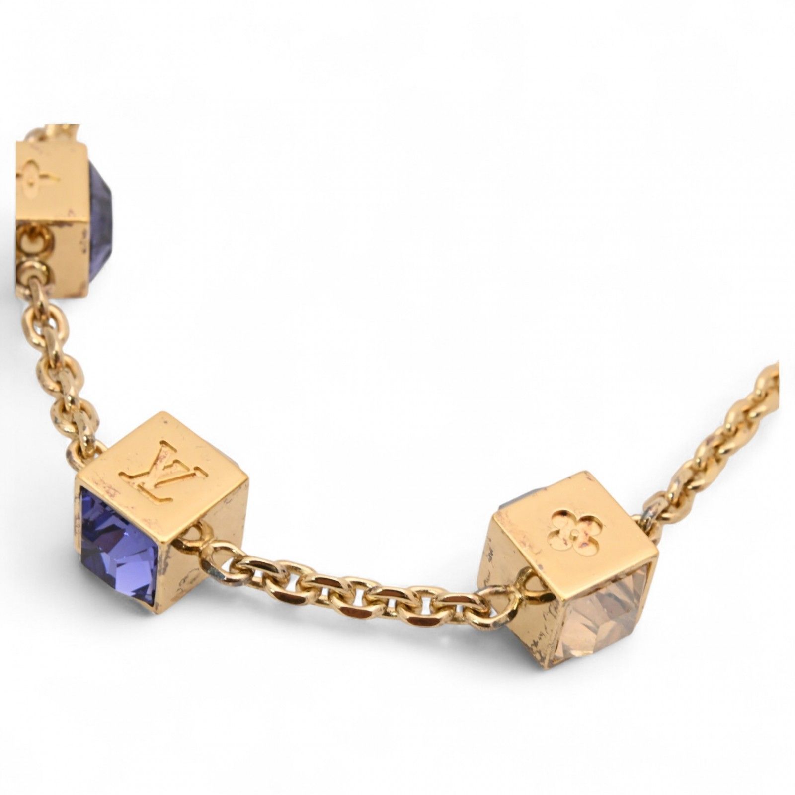 【美品】✨ LOUIS VUITTON ✨ コリエギャンブル キューブ ロゴ 楽天市場】【ジュエリー】LOUIS VUITTON ルイ ヴィトン コリエ