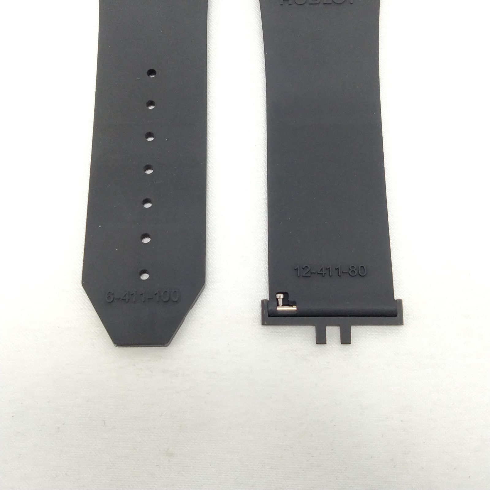 ✨️HUBLOT✨️ウブロ 販売 ラバー 時計ベルト ブラック HUBLOTの