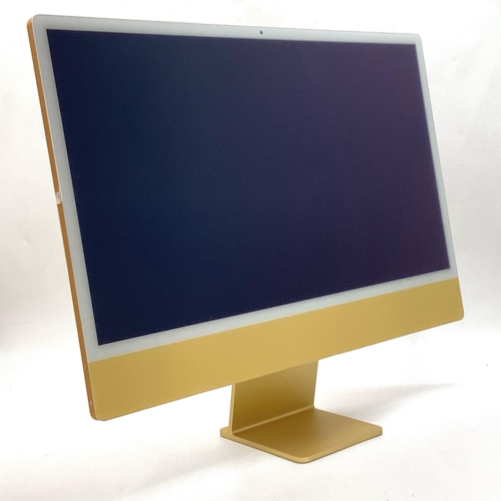 Apple iMac 24インチ Apple M1 8GB M.2 SSD 256GB イエロー 超美品